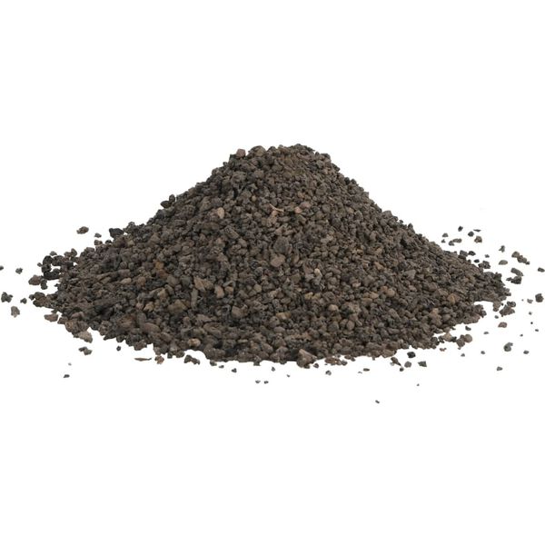 vidaXL Basalt Gravel 10 kg Black 3-5 mm