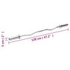 vidaXL Olympic Curl Barbell 120 cm Steel