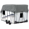 vidaXL Caravan Roof Cover Grey 600x300 cm Non-woven Fabric