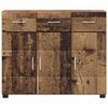 vidaXL Sideboard FLORIN Old Wood 88.5 x 30.5 x 73 cm Engineered Wood