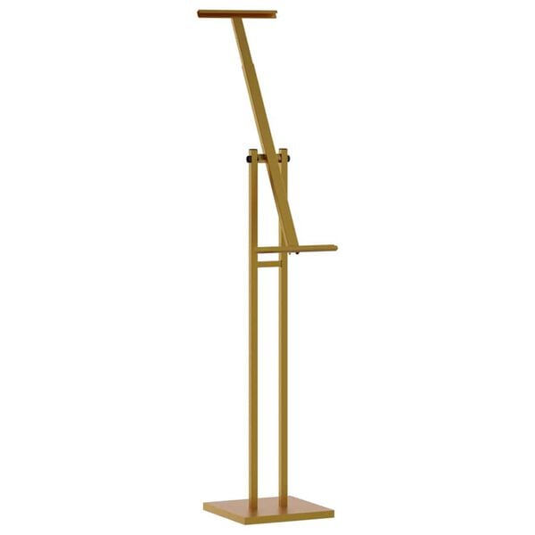 vidaXL Trade Show Displays Gold 26.5 x 26.5 x 127 cm Steel