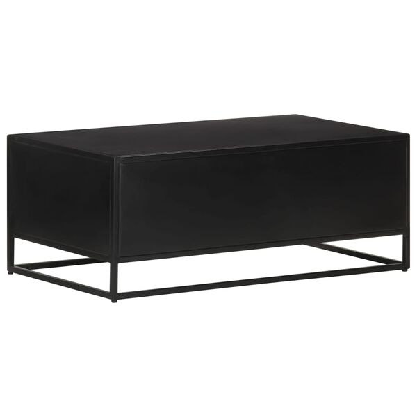 vidaXL Coffee Table 90x50x35 cm Rough Mango Wood