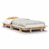 vidaXL Bed Frame without Mattress 90x190 cm Single Solid Wood Pine