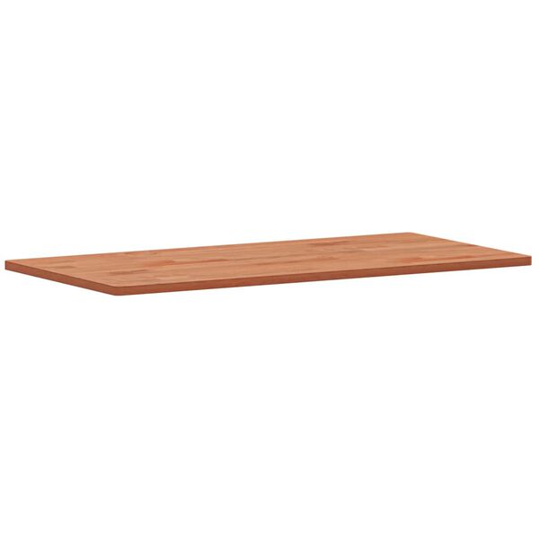 vidaXL Bathroom Countertop 100x50x1.5 cm Solid Wood Beech