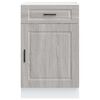 vidaXL Kitchen Base Cabinet&nbsp;Porto Grey Sonoma Engineered Wood