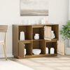 vidaXL Sideboard Honey Brown 110.5x35x80 cm Solid Wood Pine