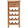 vidaXL Wine Cabinet 40x30x80 cm Solid Acacia Wood