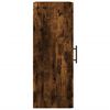 vidaXL Wall Mounted Cabinet Smoked Oak 34.5x34x90 cm