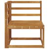 vidaXL Outdoor Corner Sofa Solid Acacia Wood Natural 63 x 63 x 73 cm