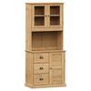 vidaXL Highboard VIGO 78x40x175 cm Solid Wood Pine