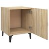 vidaXL Bedside Cabinets 2 pcs Sonoma Oak Engineered Wood