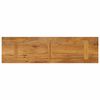 vidaXL Table Top 100x40x2.5 cm Rectangular Solid Wood Mango