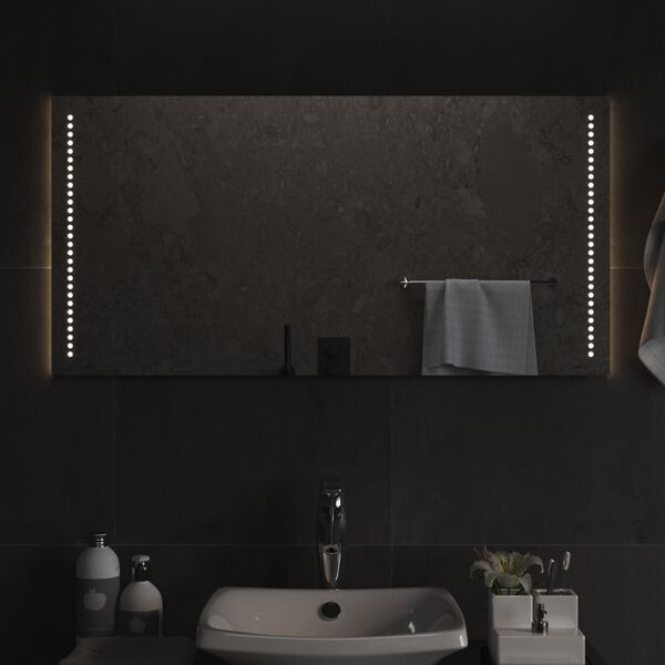 vidaXL LED Bathroom Mirror 100x50 cm