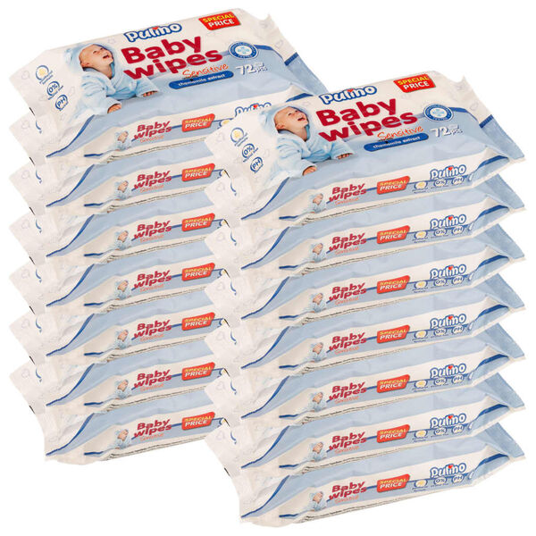 vidaXL Baby Wipes 14 Packs 1008 Wipes