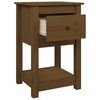 vidaXL Bedside Cabinets 2 pcs Honey Brown 40x35x61.5cm Solid Wood Pine