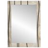 vidaXL Bathroom Mirror with Mirror Brown 70 x 50 x 2.5 cm