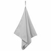 vidaXL Sports Towels 2 pcs Grey 100 x 50 cm Polyester and polyamide