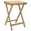 vidaXL Kitchen Table Folding Manual Natural 40 x 30 x 53.5 cm Bamboo