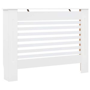 vidaXL Radiator Cover White 112x19x81,5 cm MDF