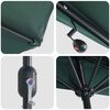 vidaXL Garden Parasol Green 294 x 150 x 224 cm Polyester and Steel