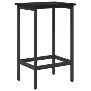 vidaXL Bar Stool Black Oak 40 x 32 x 64 cm Engineered Wood