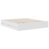 vidaXL Bed Frame with Drawer White 180 x 200 cm Engineer Wood