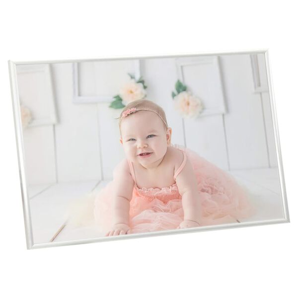 vidaXL Photo Frames Collage 5 pcs for Wall or Table Silver 70x90cm MDF