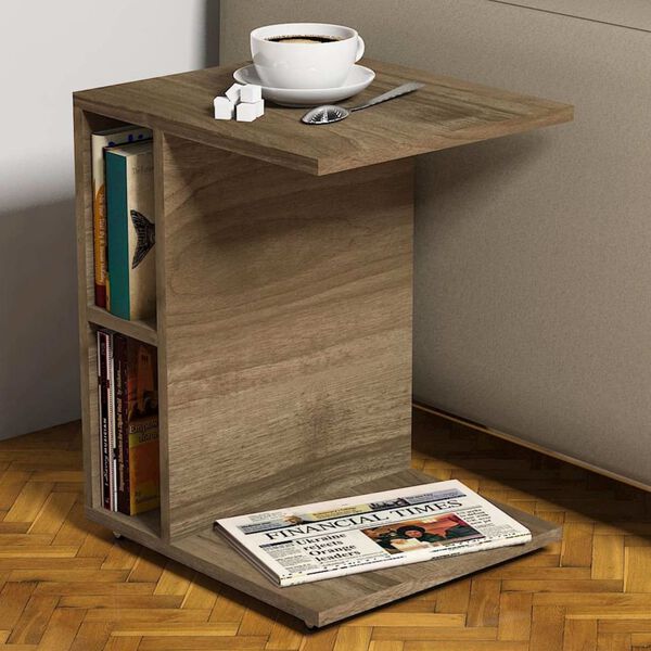 Homemania Coffee Table Ceylin 45x35x57.5 cm Walnut