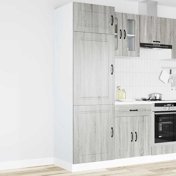 vidaXL Kitchen Cupboard Kalmar Grey Sonoma Engineered Wood