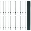 vidaXL Fence and Post Green 1.2 x 50 m Steel