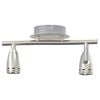 vidaXL Ceiling Spotlight with Spotlights Nickel 27 x 10 x 12 cm Metal