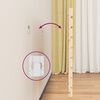 vidaXL Wall Headboard 206x3x63 cm Solid Wood Pine