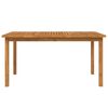 vidaXL 5 Piece Garden Dining Set Solid Wood Acacia