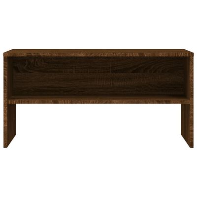 vidaXL TV Cabinet Brown Oak 80x40x40 cm Engineered Wood