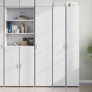 vidaXL Highboard White 40x42,5x185 cm Engineered Wood