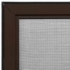 vidaXL Extendable Insect Screen for Windows Brown