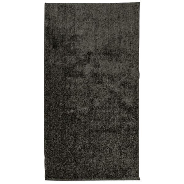 vidaXL Rug ISTAN High Pile Shiny Look Anthracite 80x150 cm