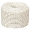 vidaXL Work Rope White 14 mm 25 m Polypropylene