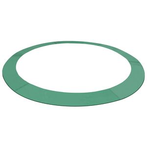 vidaXL Safety Pad PE Green for 12 Feet/3,66 m Round Trampoline