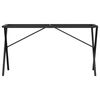 vidaXL Dining Table Legs X-Frame 140x60x73 cm Steel