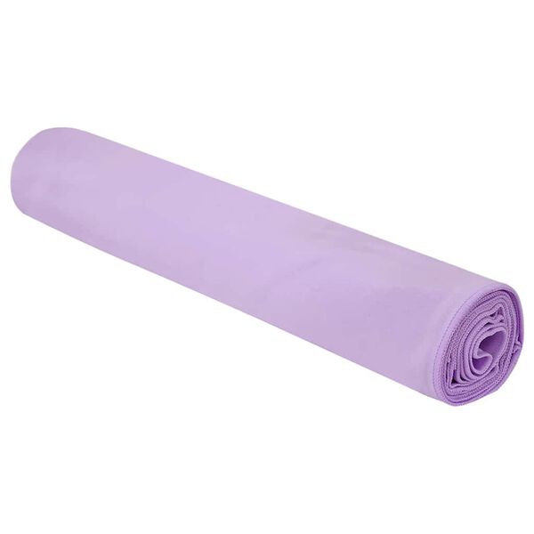 vidaXL Sports Towels 2 pcs Purple 200 x 100 cm Polyester and polyamide
