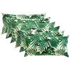 vidaXL Cushion Cover 6 pcs HEERLEN Leaf Pattern 40 x 70 cm Polyester