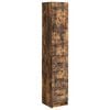 vidaXL Cabinet Set 2 pcs 33 x 34.5 x 87 cm Engineered Wood Smoked Oak
