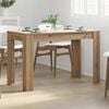 vidaXL Dining Table Artisan Oak 120x60x76 cm Engineered Wood