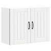 vidaXL Kitchen Wall Cabinet Lucca White Engineered Wood