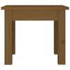 vidaXL Coffee Table Honey Brown 35x35x30 cm Solid Wood Pine