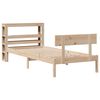 vidaXL Bed Frame without Mattress 90x200 cm Solid Wood Pine