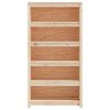 vidaXL Book Cabinet 80x35x154 cm Solid Wood Pine