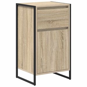 vidaXL Sideboard with Drawer Sonoma 43 x 36 x 75.5 cm Engineered Wood
