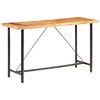 vidaXL Bar Table 180x70x107 cm Solid Acacia Wood